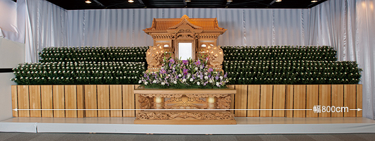 白木祭壇イメージ